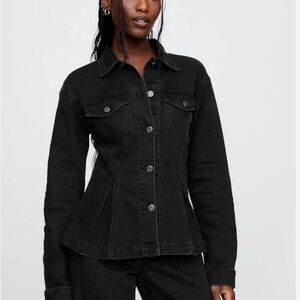 NWT Gap Denim Jacket - Black